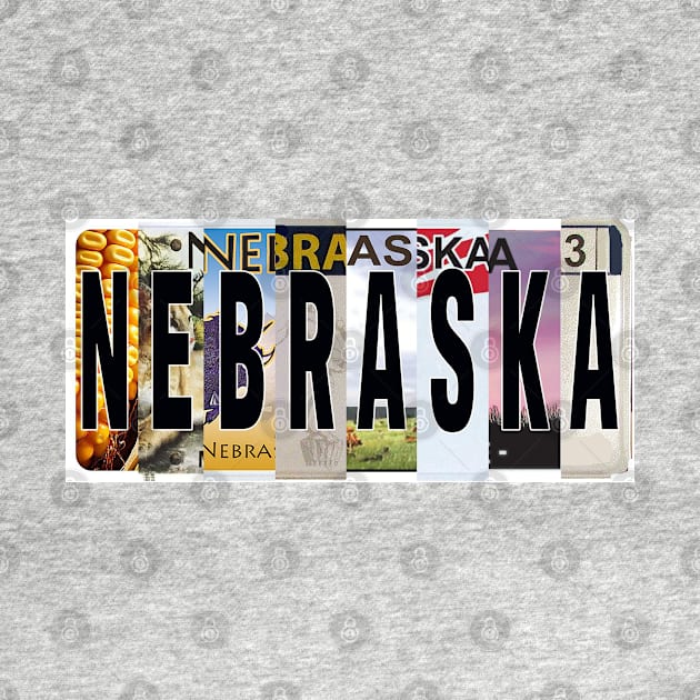 Nebraska License Plates by stermitkermit